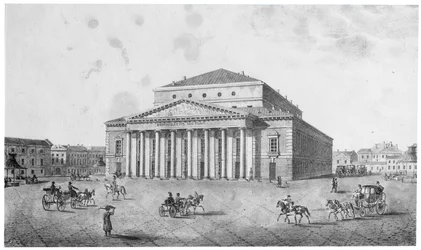 Das Kaiserliche Bolschoi-Kamenny-Theater, St. Petersburg, Russland