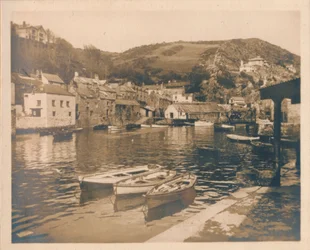 Der Innenhafen - Polperro, 1927