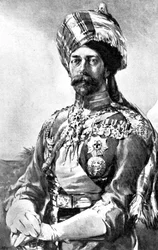 Der König Kaiser als Oberst-In-Chief, Lancers, Indische Armee, 1914