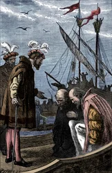 Der König besucht Vasco da Gama, 1904