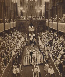 Die Prozession des Königs, 12. Mai 1937