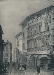 Die Unterkunft von Bonaparte in Valence, 1896