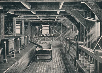 Die Longford-Käserei, Derbyshire, ca. 1881, 1904