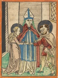 Die Vermählung der Jungfrau, 1480-1490