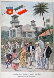 Der Martinique-Pavillon auf der Weltausstellung 1900, Paris, 1900