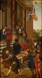 Das Martyrium des heiligen Erasmus, 1500
