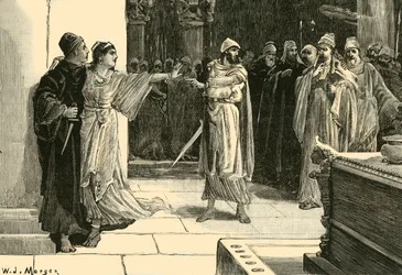 Die Mutter von Kyros rettet sein Leben, 1890