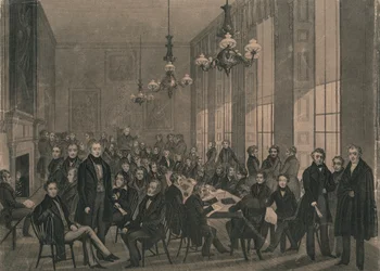 Der Nationalkonvent... 4. Februar 1839 im British Coffee House.
