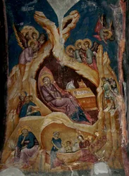Die Geburt Christi, 14. Jahrhundert