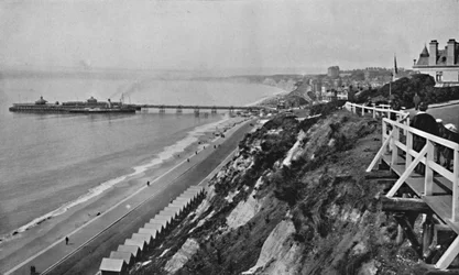 Die neue Undercliff Drive, c1910