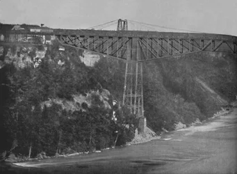 Die Niagara-Kantileverbrücke, 19. Jahrhundert
