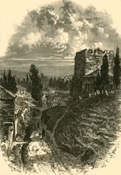 Die alten Mauern, Konstantinopel, 4. Jahrhundert, 1890