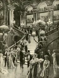 Die Oper in Paris, 1910