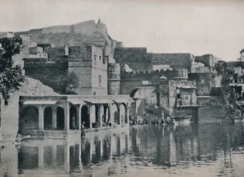 Der Padam Sagar Tank in Jodhpur, 1936