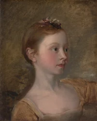 Die Tochter des Malers Mary 1750-1826, Mitte des 19. Jahrhunderts