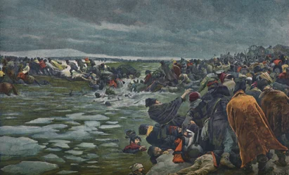 Der Übergang über die Beresina, November 1812, 1896