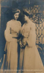 Die Prinzessinnen Margaret & Patricia von Connaught, um 1900