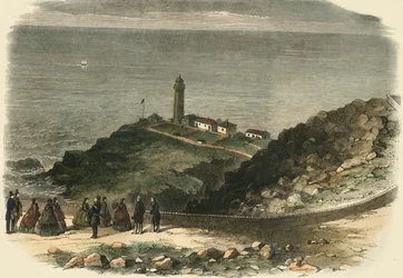 Die Königin besucht den South Stack Leuchtturm, Holyhead, 1853