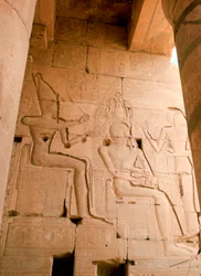 Das Ramesseum, Luxor, Theben, Ägypten, 20. Jahrhundert