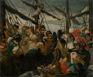Die Entführung der Helena, ca. 1550