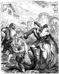 Die Rettung der Herzogin von Popoli, 18. Jahrhundert, 19. Jahrhundert