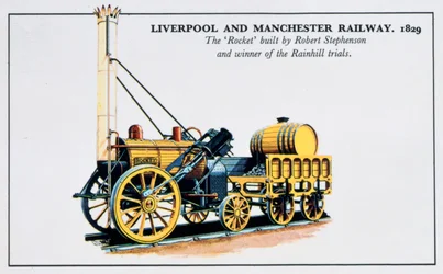 Die Rakete, Liverpool und Manchester Eisenbahnen, 1829, 20. Jahrhundert