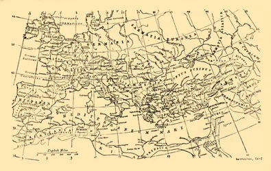 Das Römische Reich unter Augustus, ca. 1930