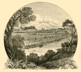 Der Roodeye, von der Eisenbahnbrücke, 1898