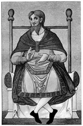 Der sächsische gespaltene Bart, 1910