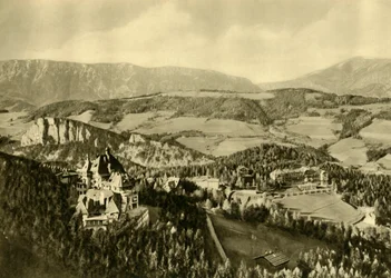 Der Schneeberg und das Rax-Gebirge, Semmering, Niederösterreich, ca. 1935