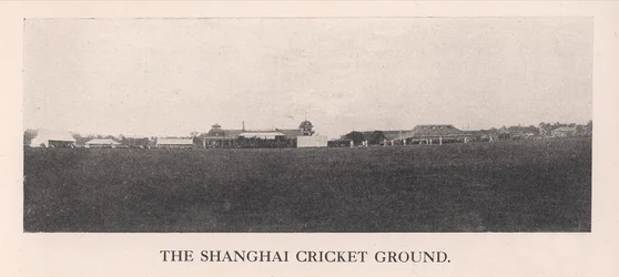Der Shanghai Cricket Ground, China, 1912