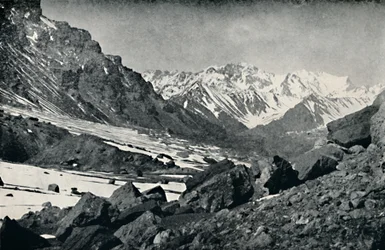 Der südliche Abgrund des Aconcagua