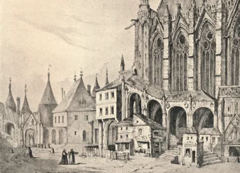Die Treppe der Sainte-Chapelle