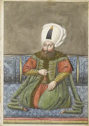 Der Sultan Osman I., frühes 19. Jahrhundert