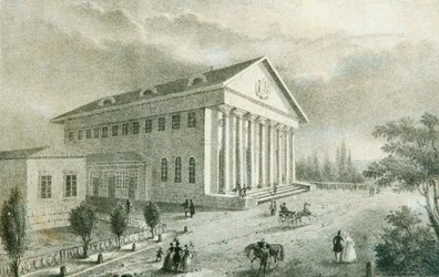 Das Sommertheater im Petrowski-Park, Moskau, Russland