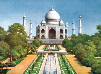 Das Taj Mahal, Agra, Indien, frühes 20. Jahrhundert