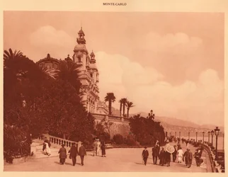 Die Terrassen und das Casino, Monte Carlo, 1930
