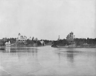 Die Tausend Inseln des St. Lawrence, ca. 1897