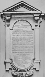 Das Times-Denkmal bei Lloyds, ca. 1800er, 1928
