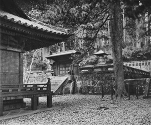 Das Grab von Ieyasu, Gründer der Tokugawa-Dynastie, in Nikko, 1926