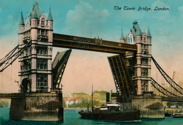 Die Tower Bridge, 1915, ca. 1900-1930