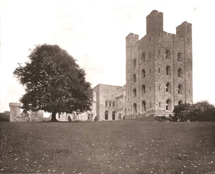 Der Turm in Penrhyn, Caernarvonshire, Wales, 1894