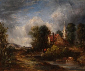 Das Tal Bauernhof, ca. 1826