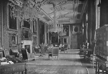 Der Van Dyck Raum, Schloss Windsor, 1927