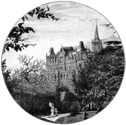 Die Villa Clara, Baveno, Lago Maggiore, Norditalien, 1900