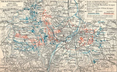 Der Krieg von 1870-71. Nach den Plänen des preußischen Generalstabs und anderen Quellen, 1907