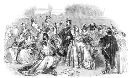 Der Waverley Ball, 1844
