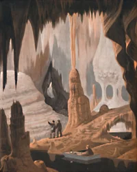 Das Wunder und die Schönheit einer Tropfsteinhöhle, 1935