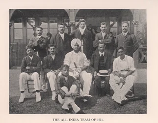 Das All-India Cricket-Team von 1911-1912