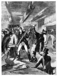 Die Verhaftung der Cato Street Verschwörer, 1820 um 1895